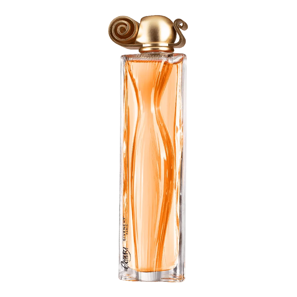 Givenchy Organza EDP 100ml - providna bočica u obliku ženskog tela sa zlatnim zatvaračem