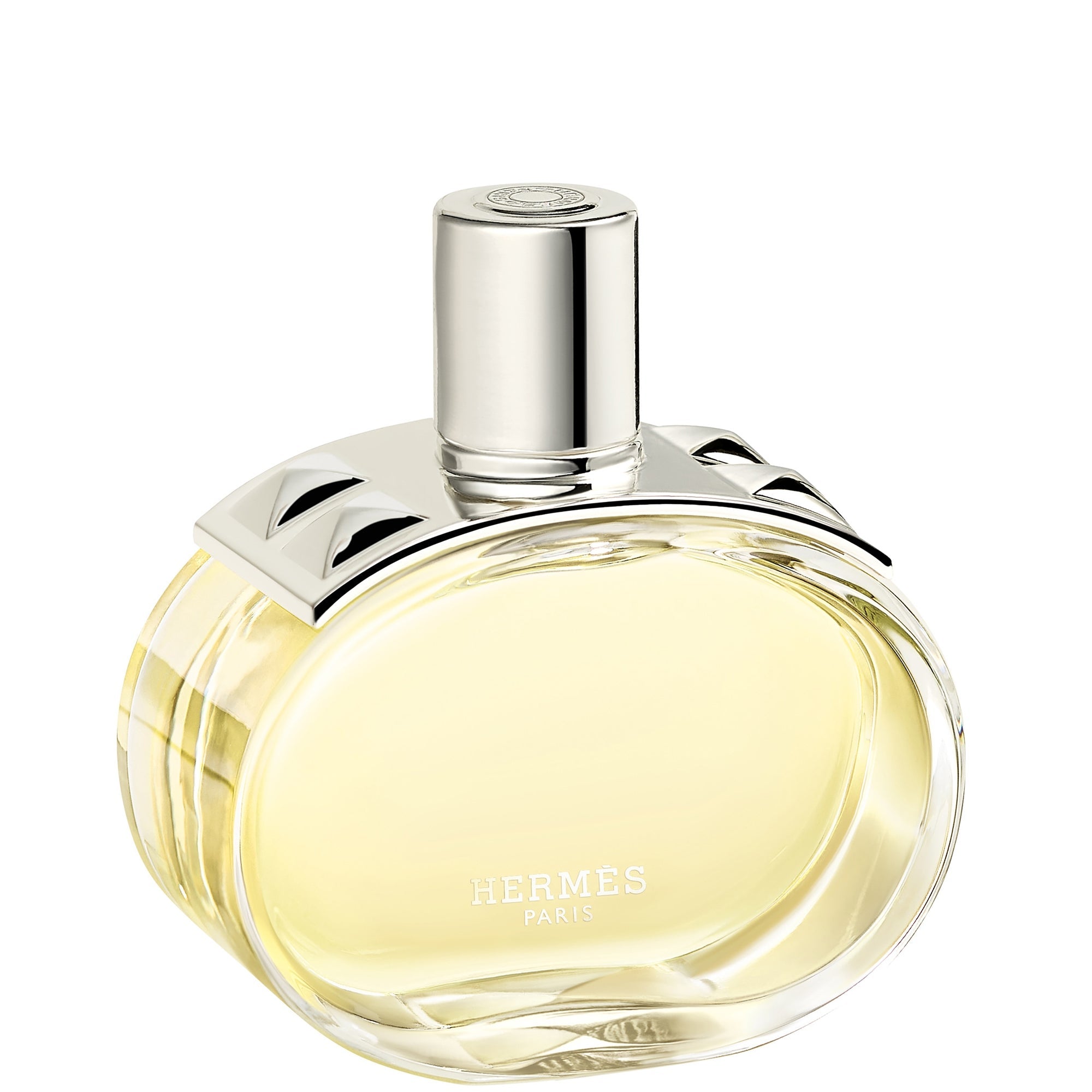 Hermès Barénia Eau de Parfum 100 ml – bočica na beloj pozadini